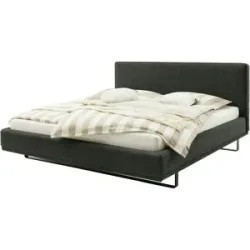 SCHÖNER WOHNEN Kollektion Polsterbett in 180x200 cm Como ¦ grün ¦ Maße (cm): B: