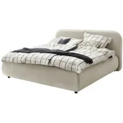 SCHÖNER WOHNEN Kollektion Polsterbett in 180x200 cm Lissabon ¦ beige ¦ Maße
