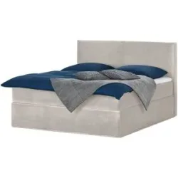 Boxspringbett  Boxi Classic ¦ beige ¦ Maße (cm): B: 160 H: 125