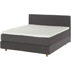 Jette Home Boxspringbett  Jette Flex ¦ grau ¦ Maße (cm): B: 165 H: 110,5