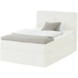 BOXI, Boxspringbett  Boxi Classic ¦ creme ¦ Maße (cm): B: 140 H: 125