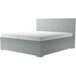 Höffner Polsterbett  Kelso ¦ grün ¦ Maße (cm): B: 192 H: 117