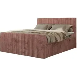 Höffner Boxbett mit Bettkasten Tiliano Duo ¦ rosa/pink ¦ Maße (cm): B: 164 H: 119