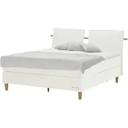 SKAGEN STUDIO Boxspringbett  Voodie ¦ creme ¦ Maße (cm): B: 182 H: 107