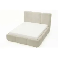 GrainGold Polsterbett mit Stauraum Bubble ¦ beige ¦ Maße (cm): B: 180 H: 105