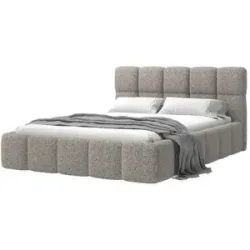 Selsey Polsterbett mit Bettkasten Cloudy ¦ beige ¦ Maße (cm): B: 180 H: 96