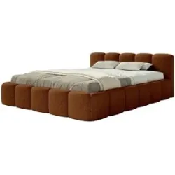 Selsey Polsterbett mit Bettkasten Cloudy Low ¦ gelb ¦ Maße (cm): B: 180 H: 72