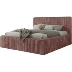 Höffner Polsterbett mit Bettkasten Tiliano Classic ¦ rosa/pink ¦ Maße (cm): B: 176 H: