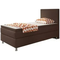 Höffner Boxspringbett  Berlin ¦ braun ¦ Maße (cm): B: 90 H: 115