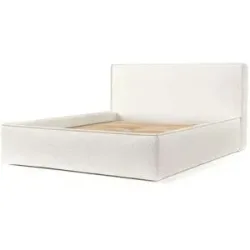 maison de rêve Polsterbett mit Stauraum  Lounge L ¦ creme ¦ Maße (cm): B: 202 H: