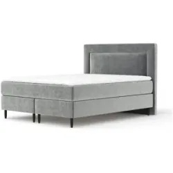 maison de rêve Boxspringbett   ¦ grau ¦ Maße (cm): B: 205 H: 123