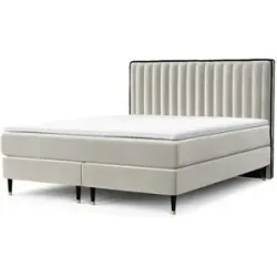 maison de rêve Boxspringbett   ¦ beige ¦ Maße (cm): B: 162 H: 120