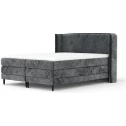 maison de rêve Boxspringbett   ¦ grau ¦ Maße (cm): B: 178 H: 117