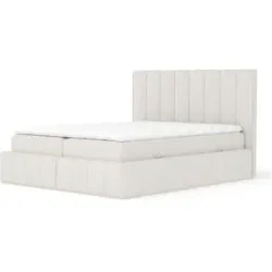 maison de rêve Boxspringbett mit Stauraum   ¦ beige ¦ Maße (cm): B: 185 H: 124