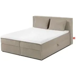 KONSIMO Boxbett  Roti ¦ beige ¦ Maße (cm): B: 145 H: 95