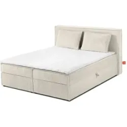 KONSIMO Boxbett  Roti ¦ creme ¦ Maße (cm): B: 145 H: 95