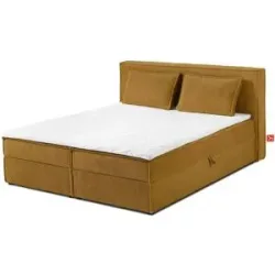 KONSIMO Boxbett  Roti ¦ gelb ¦ Maße (cm): B: 165 H: 95