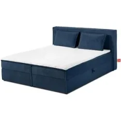 KONSIMO Boxbett  Roti ¦ blau ¦ Maße (cm): B: 165 H: 95