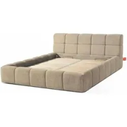 KONSIMO Polsterbett  Aeri ¦ creme ¦ Maße (cm): B: 190 H: 88