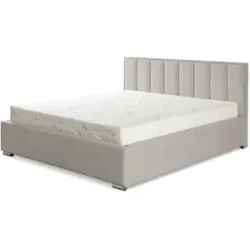 Höffner Polsterbett mit Bettkasten Hugo ¦ beige ¦ Maße (cm): B: 160 H: 110