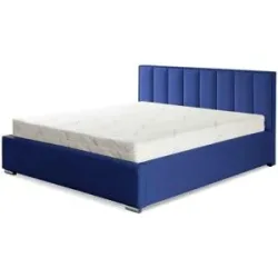 Höffner Polsterbett mit Bettkasten Hugo ¦ blau ¦ Maße (cm): B: 120 H: 110