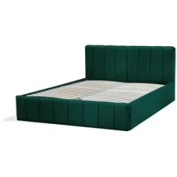 Höffner Polsterbett mit Bettkasten Nina ¦ grün ¦ Maße (cm): B: 169 H: 85