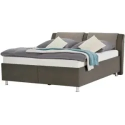 vanDoorn Polsterbett mit Bettkasten Talea ¦ beige ¦ Maße (cm): B: 192 H: 98