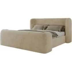 Höffner Polsterbett mit Lattenrost Emora Classic Duo ¦ creme ¦ Maße (cm): B: 243 H: 111