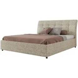 Höffner Polsterbett mit Bettkasten Gala Classic ¦ beige ¦ Maße (cm): B: 168 H: 101