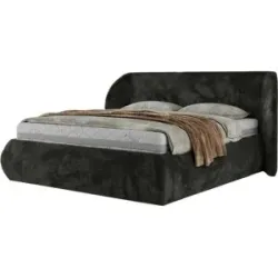 Höffner Polsterbett mit Bettkasten Caela Classic ¦ grau ¦ Maße (cm): B: 225 H: 110