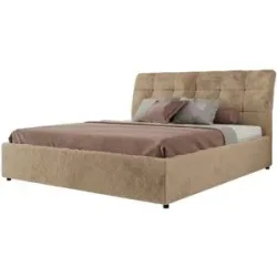 Höffner Polsterbett mit Bettkasten Gala Classic ¦ beige ¦ Maße (cm): B: 208 H: 101