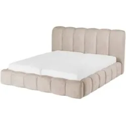Höffner Polsterbett mit Bettkasten Molli ¦ beige ¦ Maße (cm): B: 212 H: 111