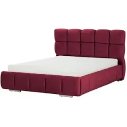 Höffner Polsterbett mit Bettkasten Savio ¦ rot ¦ Maße (cm): B: 170 H: 108
