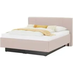 RUF Boxspringbett  Silva ¦ beige ¦ Maße (cm): B: 217 H: 114