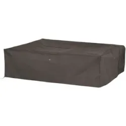 Höffner Schutzhülle für Lounge-Sets   ¦ grau ¦ Maße (cm): B: 250 H: 70 T: 200.0