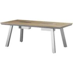 a casa mia Gartentisch  Kansas ¦ holzfarben ¦ Maße (cm): B: 93 H: 75