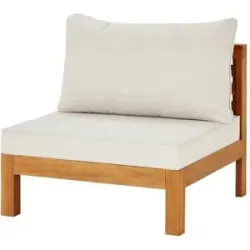 Yorkshire Loungemittelteil Akazienholz Cape ¦ holzfarben ¦ Maße (cm): B: 77 H: