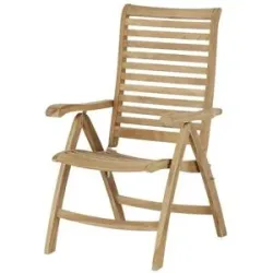 Yorkshire Gartenklappsessel aus Teakholz Cambridge Premium ¦ holzfarben ¦ Maße