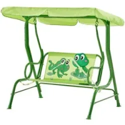 Siena Garden Kinderschaukel  Froggy ¦ grün ¦ Maße (cm): B: 108 H: 110