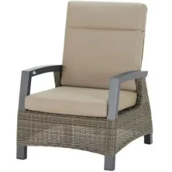 Siena Garden Lounge-Sessel  Corido ¦ grau ¦ Maße (cm): B: 73 H: 103 T: 87.0