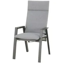 Siena Garden Dining-Move-Sessel  Valencia ¦ grau ¦ Maße (cm): B: 59 H: 111 T: