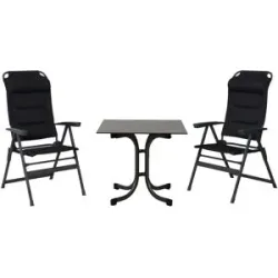 Siena Garden Camping-Set  3-teilig  PREMIUM ¦ grau