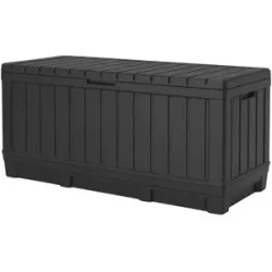 Höffner Aufbewahrungsbox  Kentwood ¦ grau ¦ Maße (cm): B: 128 H: 59 T: 53.6