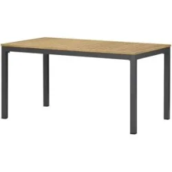 Höffner Tisch mit Holzplatte Livorno ¦ holzfarben ¦ Maße (cm): B: 85 H: 75,5