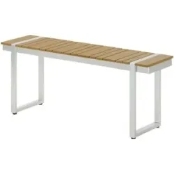 Höffner Bank  New York ¦ holzfarben ¦ Maße (cm): B: 125 H: 42 T: 34.0