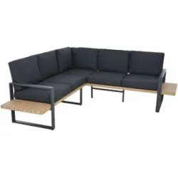 Siena Garden Lounge-Set  Bari ¦ grau