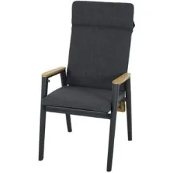 Siena Garden Dining-Sessel  Roma ¦ grau ¦ Maße (cm): B: 60,5 H: 108 T: 83.0
