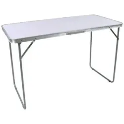Höffner Campingtisch   ¦ weiß ¦ Maße (cm): B: 110 H: 70