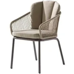 Sieger Gartensessel   ¦ beige ¦ Maße (cm): B: 62,5 H: 77,5