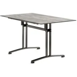 Sieger Gastro-Tisch Polytec Platte   ¦ schwarz ¦ Maße (cm): B: 140 H: 73